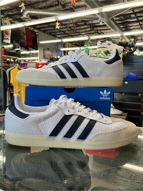 Adidas Samba OG White Night Indigo Size 11